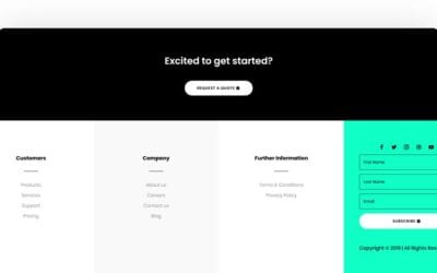 How to Create a Custom Footer with Divi’s Theme Builder