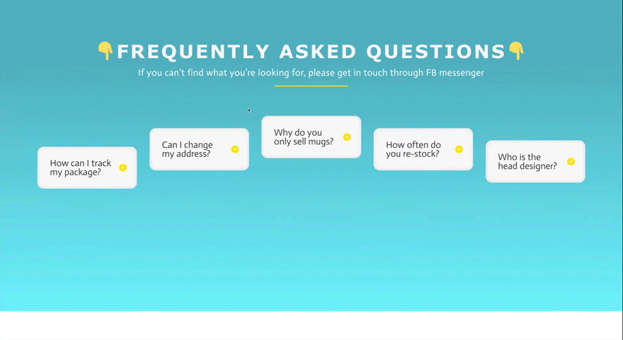 Creating Unique Column FAQ Designs with Divi