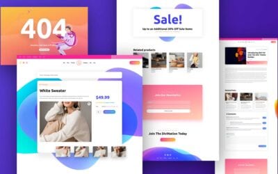 Download the Sixth FREE Theme Builder Pack for Divi