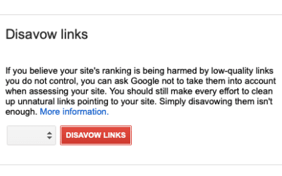 How to Disavow Backlinks to Your Website