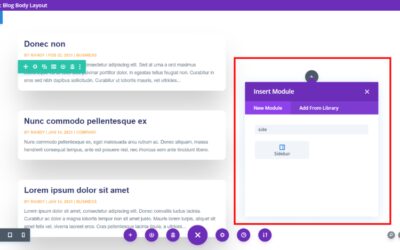 How to Remove the Divi Sidebar Border