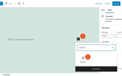 How to Use the WordPress Buttons Block