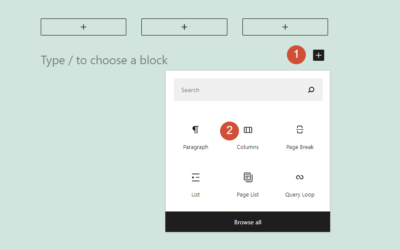 How to Use the WordPress Columns Block