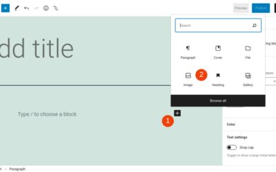 How to Use the WordPress Image Block