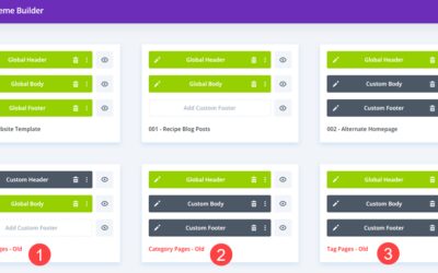 How to Organize Your Divi Theme Builder Templates