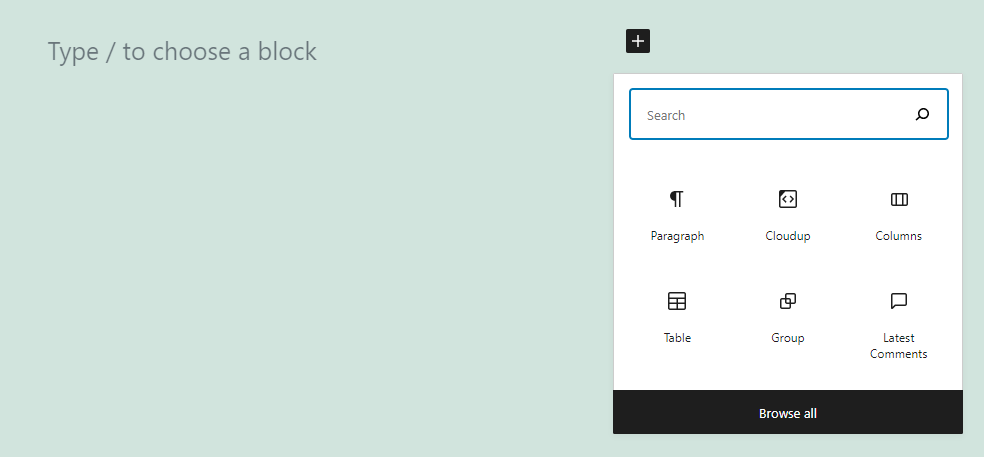 How to Use the WordPress Cloudup Embed Block