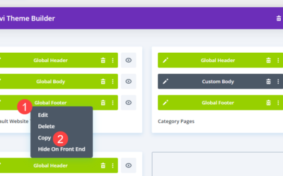 How to Duplicate Templates in the Divi Theme Builder