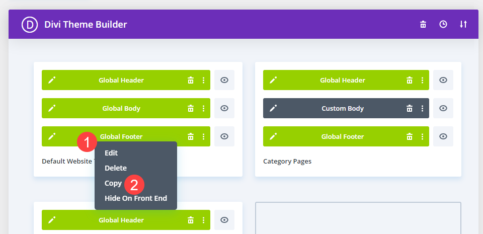 How to Duplicate Templates in the Divi Theme Builder