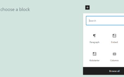 How to Use the WordPress Kickstarter Embed Block