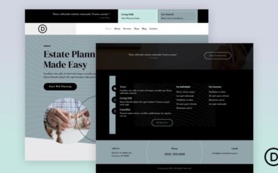 How to Make Your Footer Sticky with Divi