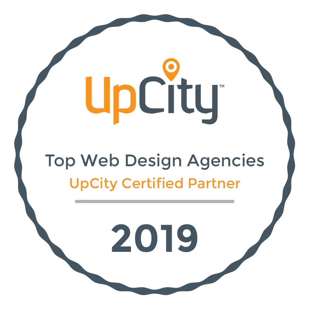 web-design-certified upcity 2019 award